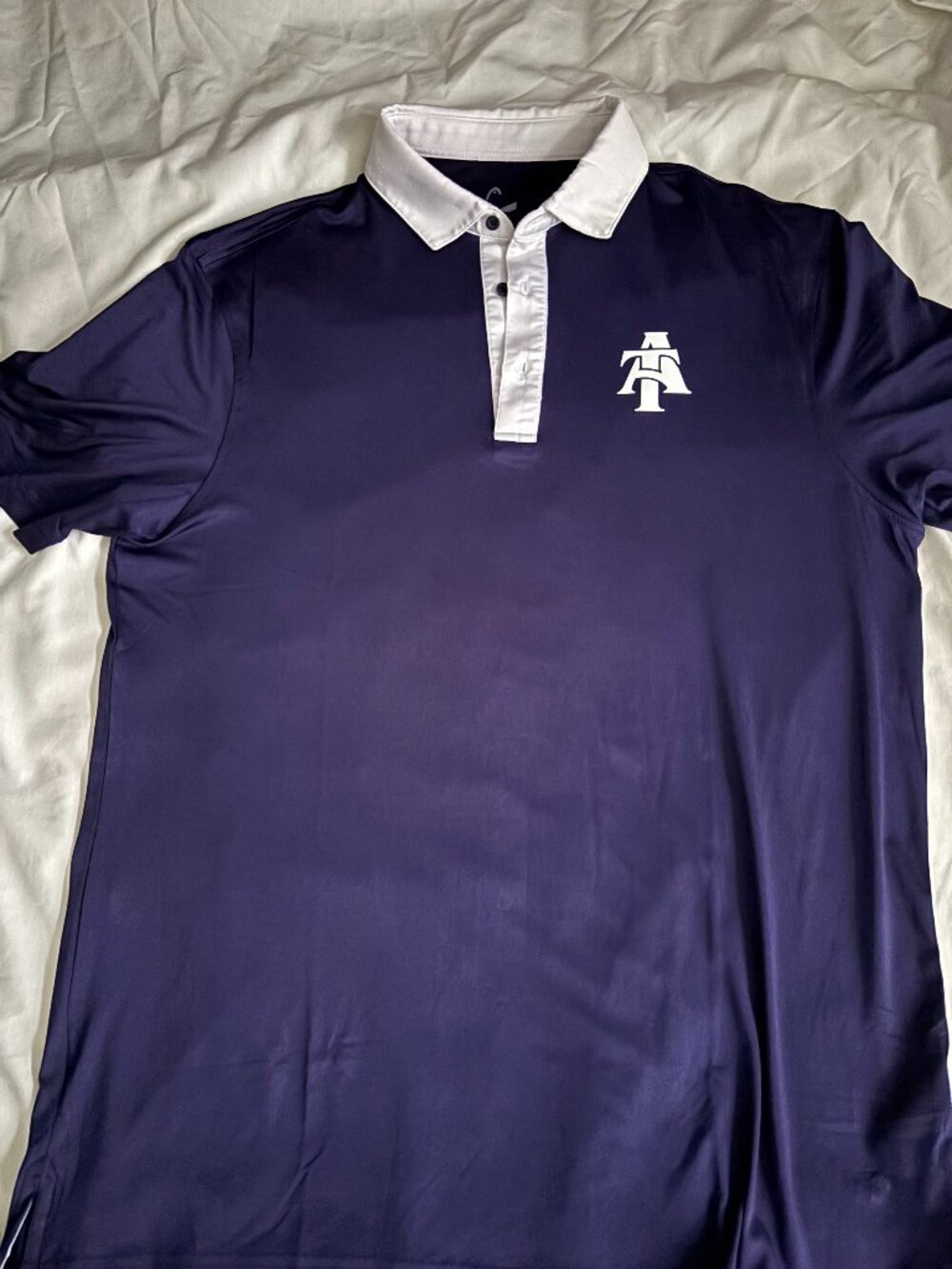 NC A&T Golf Shirt Size Medium